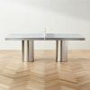 Decor & Mirrors * | Cb2 Original Columna Marble Table Tennis Table