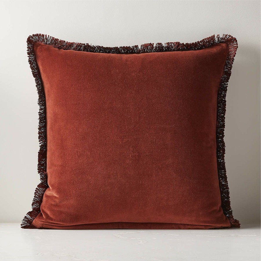 Pillows & Throws * | Cb2 Online Bettie Throw Pillow With Down-Alternative Insert 23