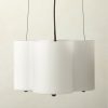 Lighting * | Cb2 Gift Selection Luz Frosted Glass Chandelier