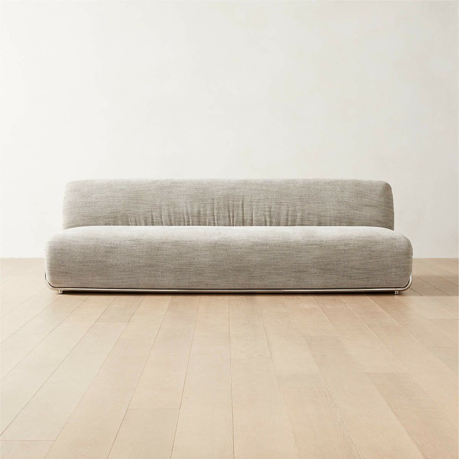 Furniture * | Cb2 Popular Hada Sofa Deauville Stone