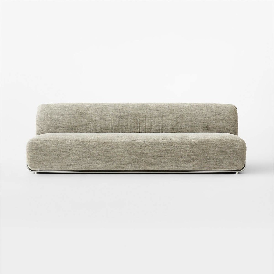 Furniture * | Cb2 Popular Hada Sofa Deauville Stone