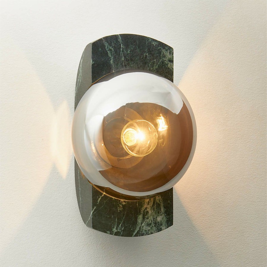 Lighting * | Cb2 Special Neptune Wall Sconce Light