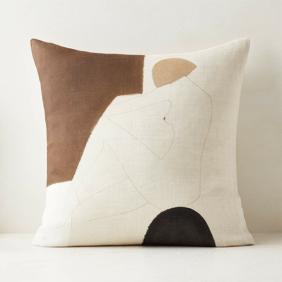 Pillows & Throws * | Cb2 New Arrivals 23" Adelena Throw Pillow