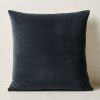 Pillows & Throws * | Cb2 Fashion Leisure Velvet Throw Pillow With Down-Alternative Insert 23"