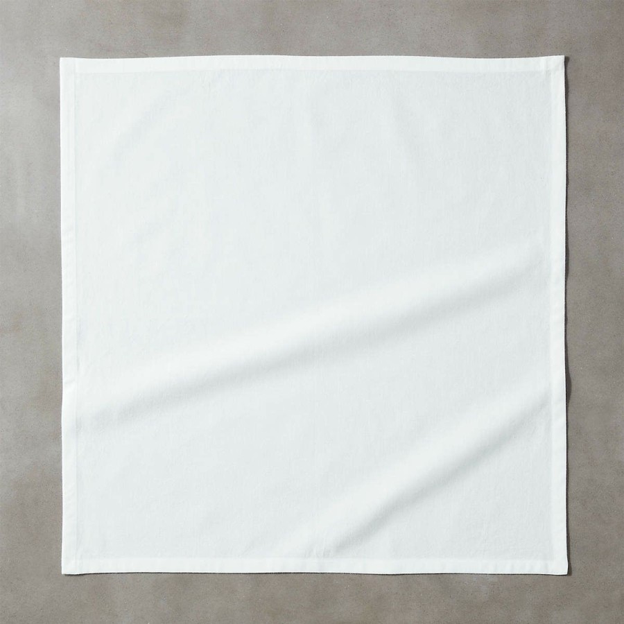 Kitchen & Dining * | Cb2 Fashionable Poplin Cloth Napkin