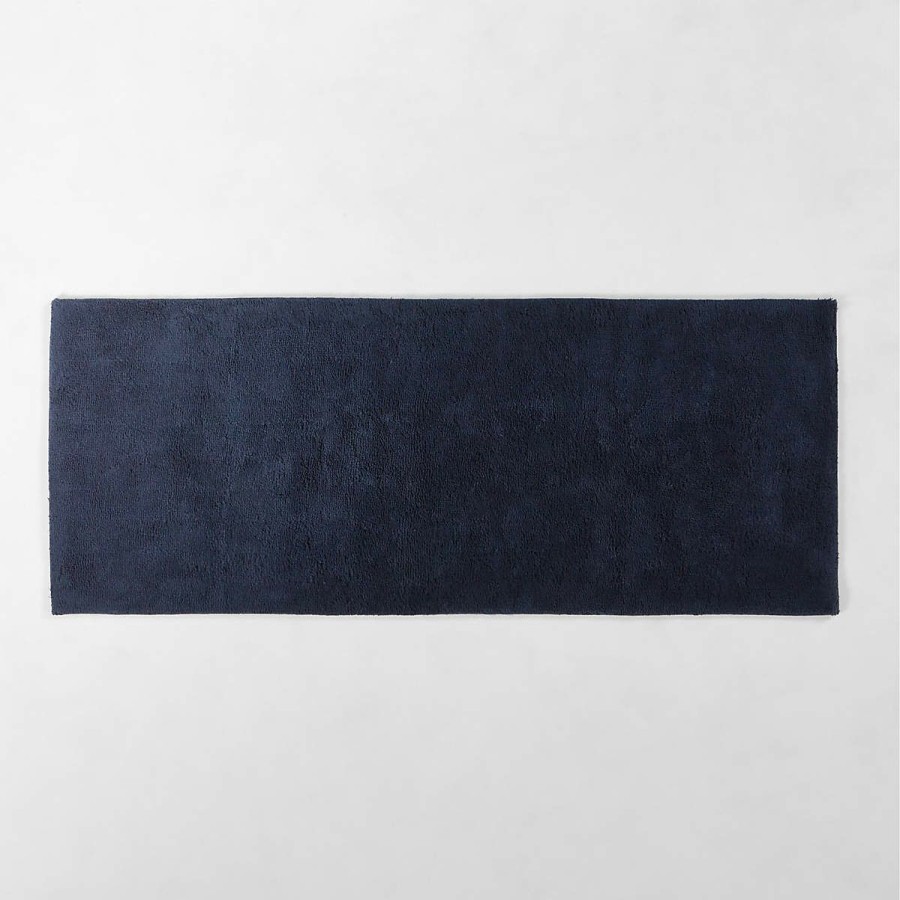 Bedding & Bath * | Cb2 Gift Selection Chase Organic Cotton Bath Runner 24 X 60