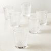 Kitchen & Dining * | Cb2 Discounts Chroma Clear Double Old-Fashioned Glasses Set Of 6