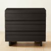 Furniture * | Cb2 Excellent Seacliff 3-Drawer Oak Chest