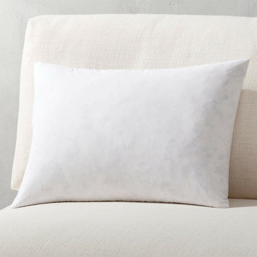 Pillows & Throws * | Cb2 Special 18 X12 Feather-Down Throw Pillow Insert