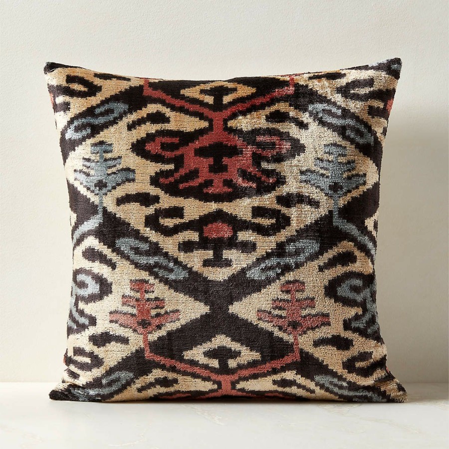 Pillows & Throws * | Cb2 Online Molti Turkish Silk Throw Pillow With Down-Alternative Insert 20