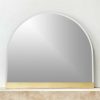 Decor & Mirrors * | Cb2 Reliable Quality Gloss Mantel Wall Mirror 42 X36