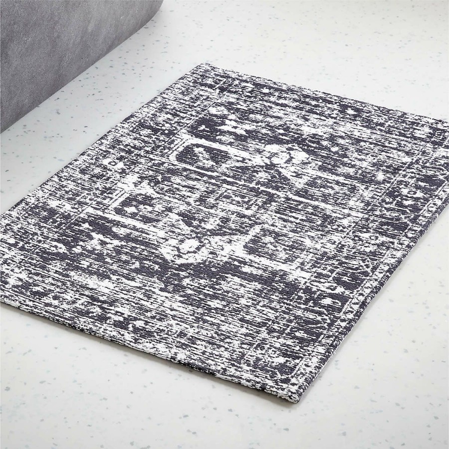 Bedding & Bath * | Cb2 Popular Elli Bath Area Rug 24 X36