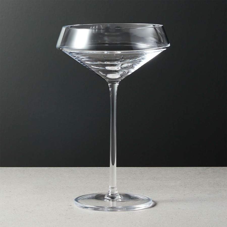 Kitchen & Dining * | Cb2 Discounts Joplin Coupe Cocktail Glass