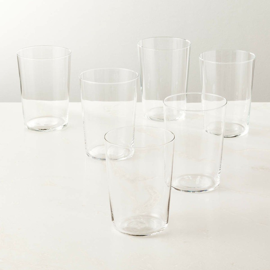 Kitchen & Dining * | Cb2 Discount Sale Marta Cooler Glasses Set Of 6