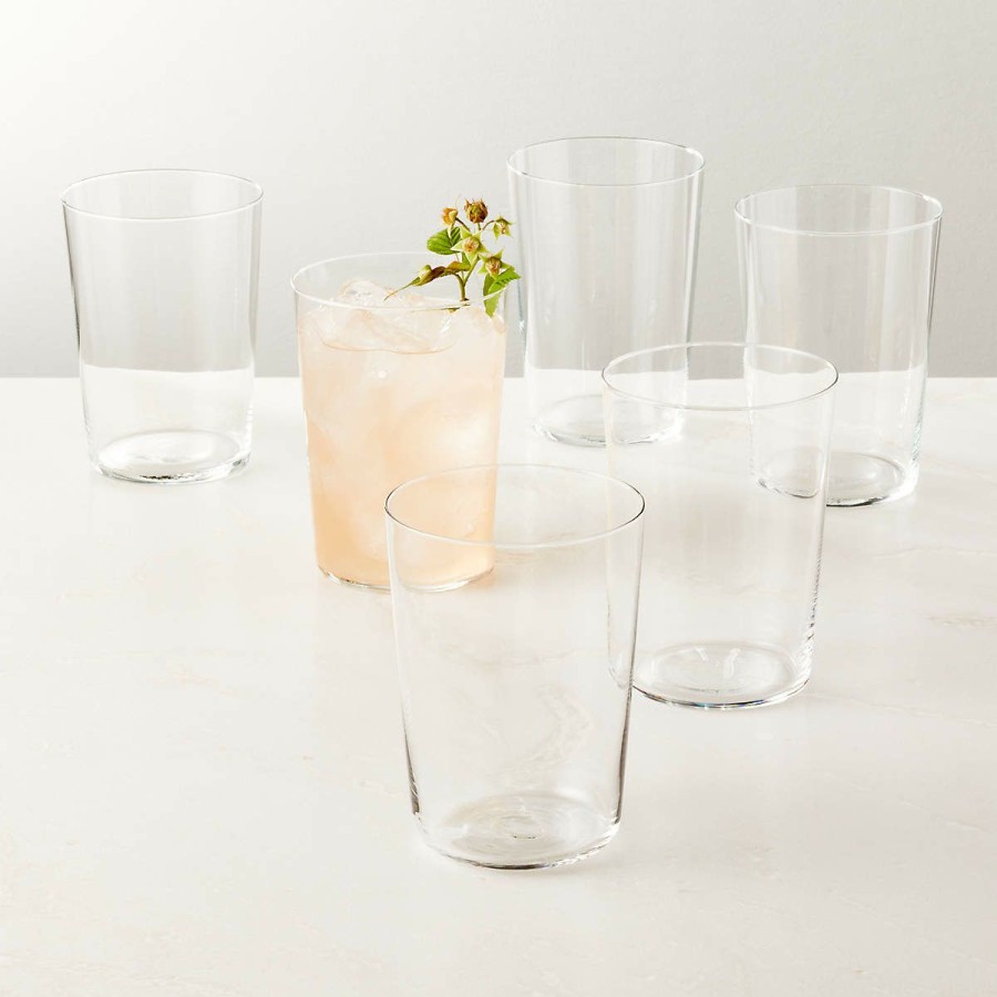 Kitchen & Dining * | Cb2 Discount Sale Marta Cooler Glasses Set Of 6