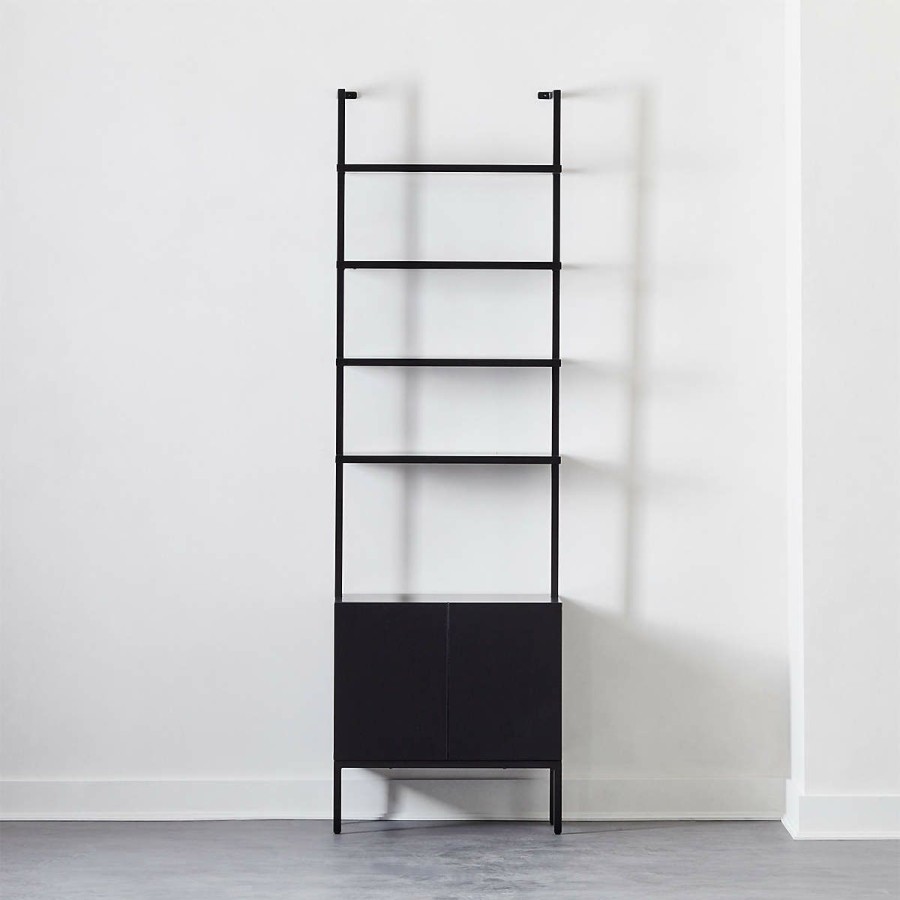 Furniture * | Cb2 Fashion Stairway Cabinet 96 Height