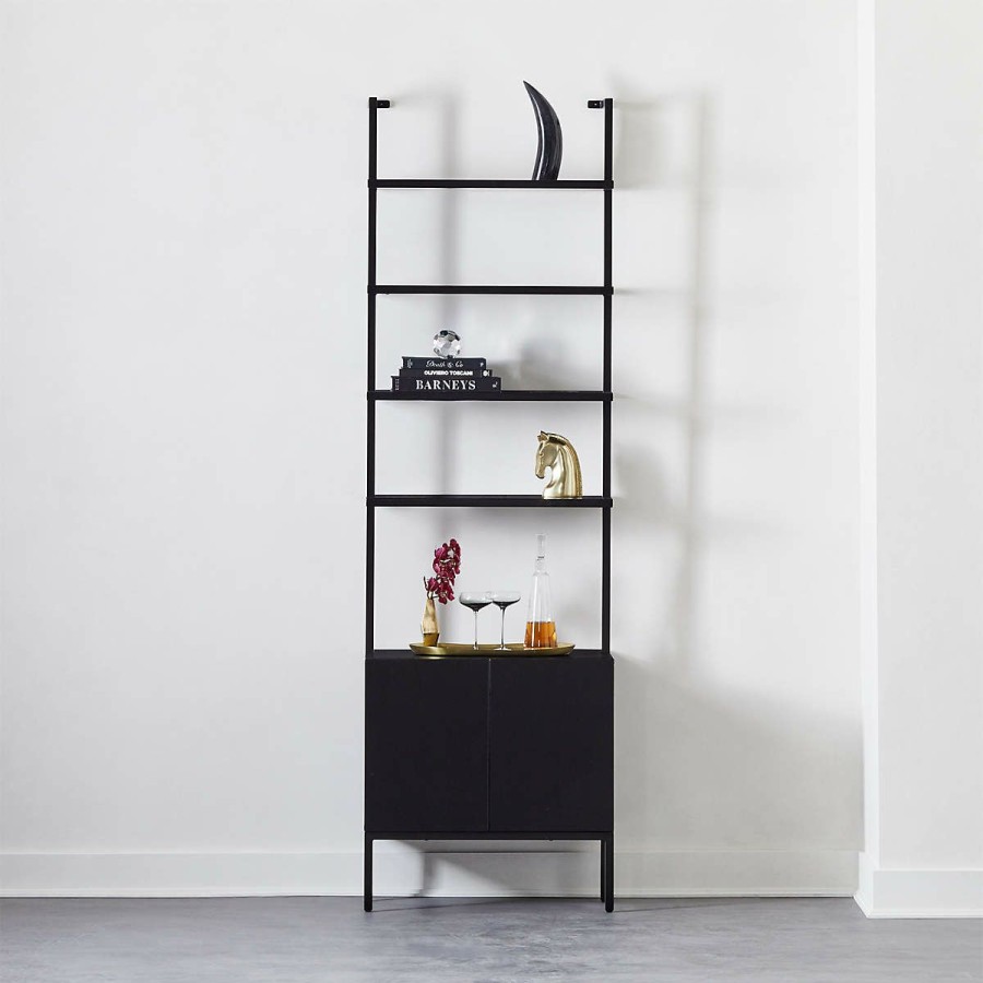 Furniture * | Cb2 Fashion Stairway Cabinet 96 Height