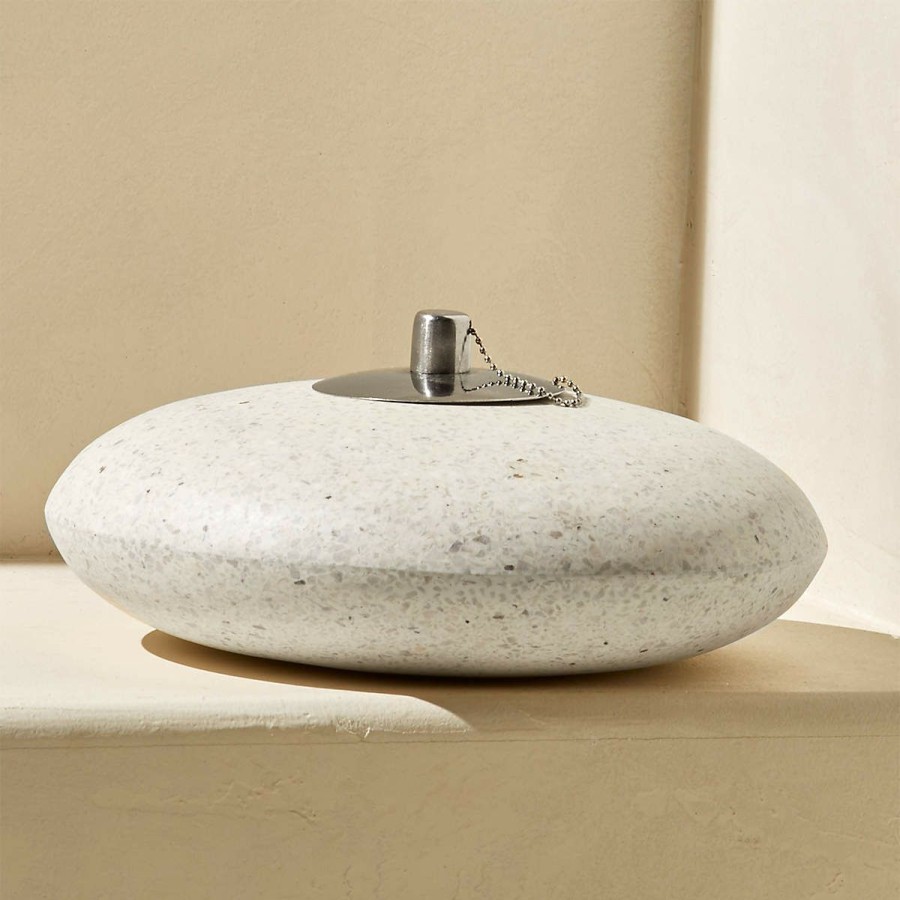 Outdoor * | Cb2 Excellent Polyterrazzo Oil Lamp