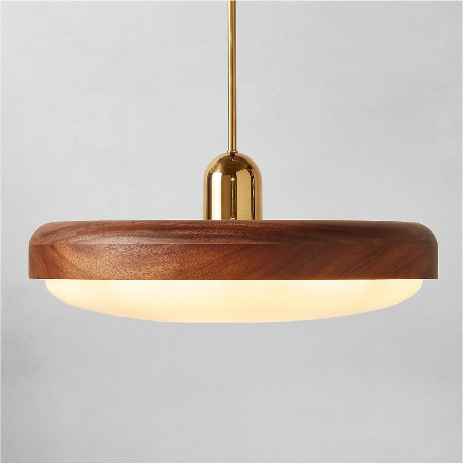 Lighting * | Cb2 Fashionable Capistrano Brass Pendant Light 22