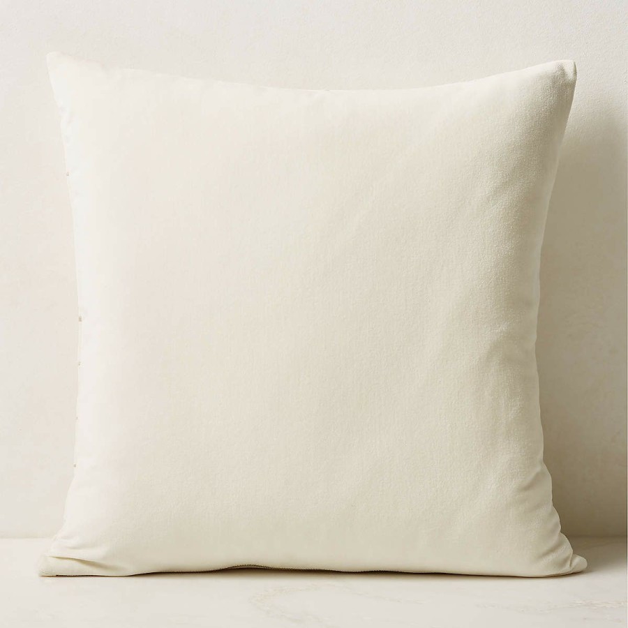 Pillows & Throws * | Cb2 Fashion Arabella Velvet Throw Pillow With Down-Alternative Insert 23"