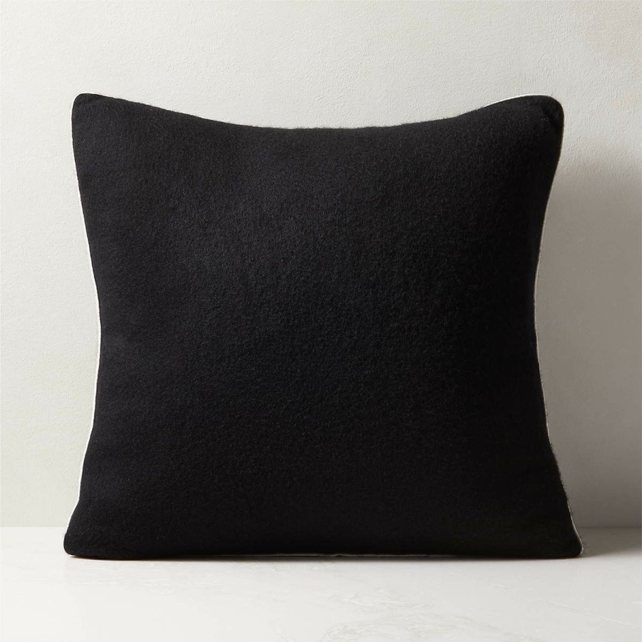 Pillows & Throws * | Cb2 Low Price Ivy Cashmere Throw Pillow With Down-Alternative Insert 20