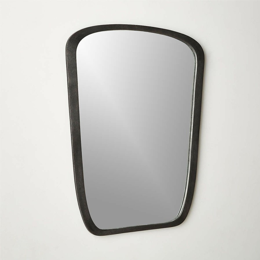 Decor & Mirrors * | Cb2 Excellent Ponder Small Wall Mirror 23.5 X32.75