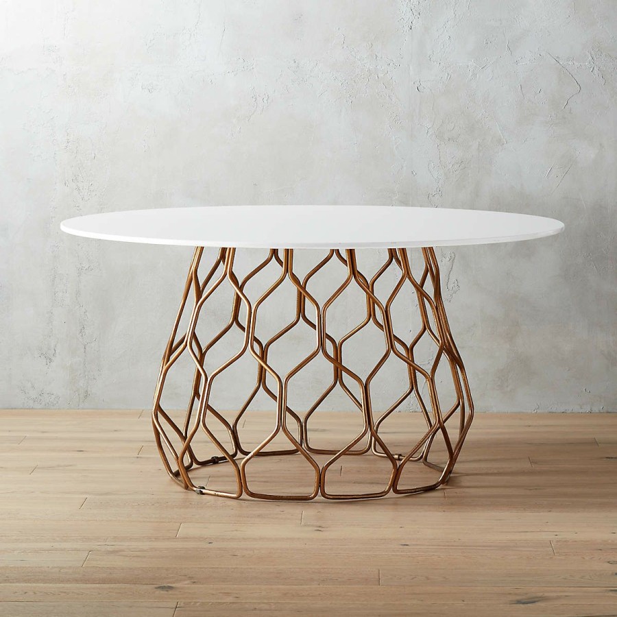 Furniture * | Cb2 New Arrivals Circuit Dining Table