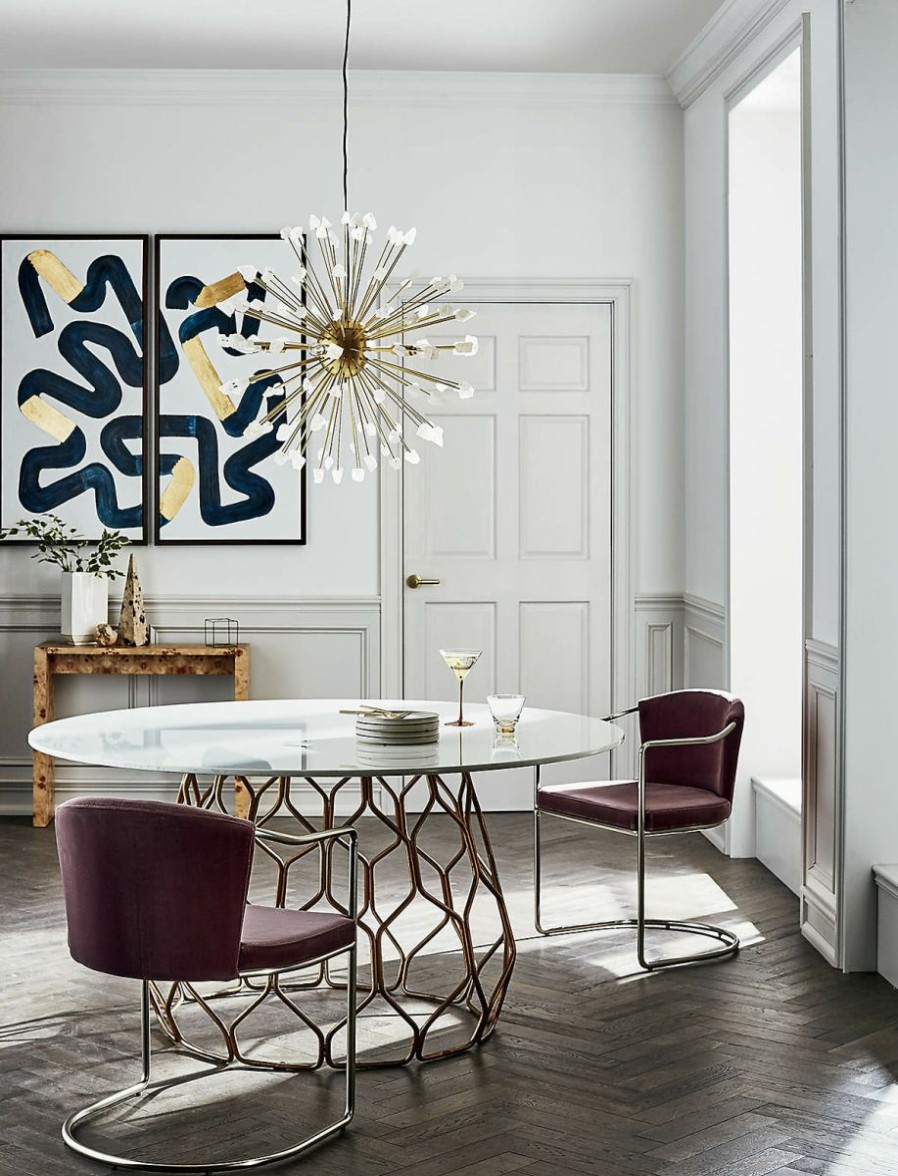 Furniture * | Cb2 New Arrivals Circuit Dining Table