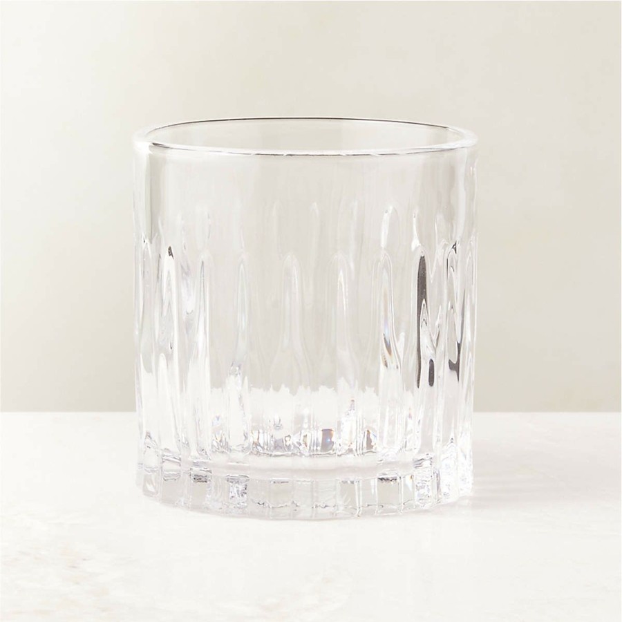 Kitchen & Dining * | Cb2 Quick Delivery Clarion Double Old-Fashioned Glass