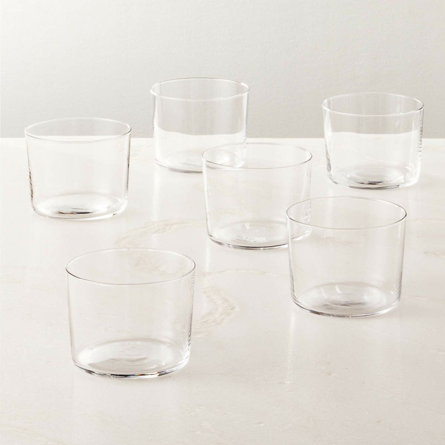 Kitchen & Dining * | Cb2 Hot Sell Marta Tasting Glasses Set Of 6