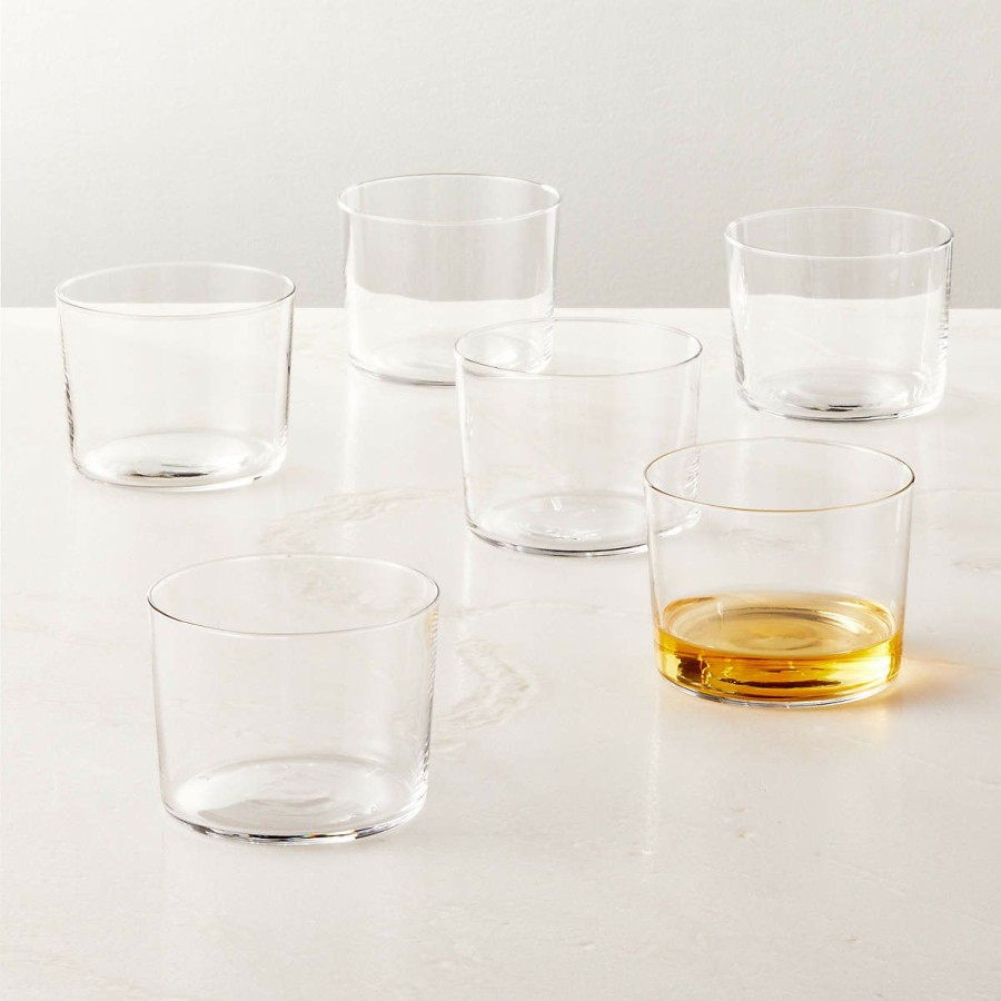 Kitchen & Dining * | Cb2 Hot Sell Marta Tasting Glasses Set Of 6