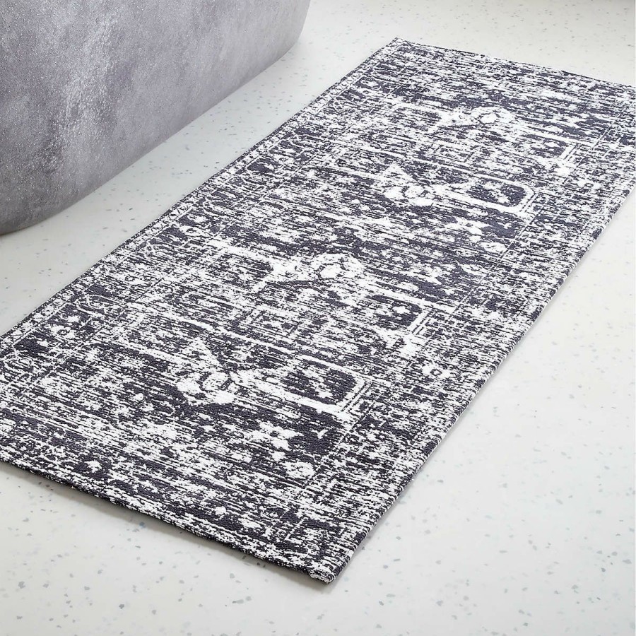 Bedding & Bath * | Cb2 Discount Sale Elli Bath Runner Rug 24 X60