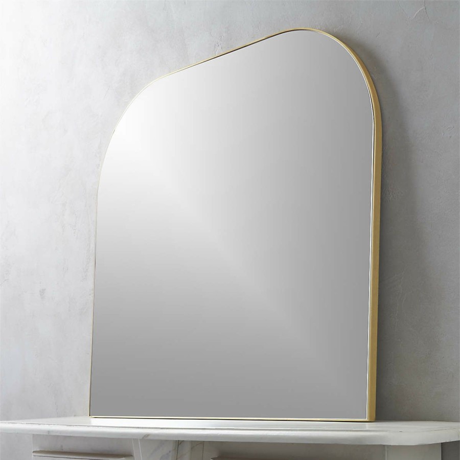 Decor & Mirrors * | Cb2 Quick Delivery Infinity Mantel Wall Mirror 42 X37