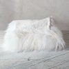 Pillows & Throws * | Cb2 Quick Delivery Mongolian Sheepskin Fur Throw Blanket