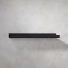 Decor & Mirrors * | Cb2 Popular Metal Gunmetal Wall Shelf 24