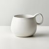 Kitchen & Dining * | Cb2 Original Madera White Coffee Mug