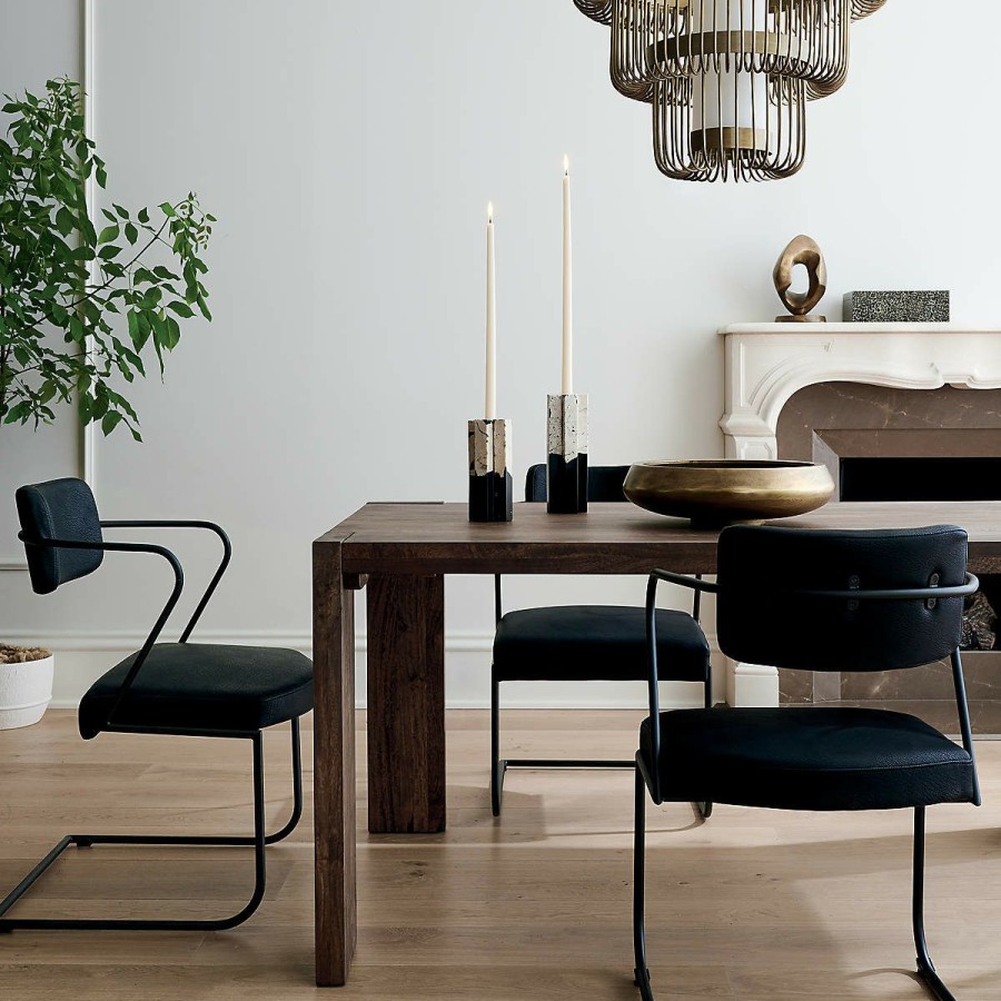 Furniture * | Cb2 Quick Delivery Blox 35 63 Dining Table