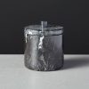 Kitchen & Dining * | Cb2 New Arrivals Keep It Neutral Marble Sugar Bowl With Lid