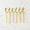 Kitchen & Dining * | Cb2 Reliable Quality Set Of 6 Mini Cocktail Spoons