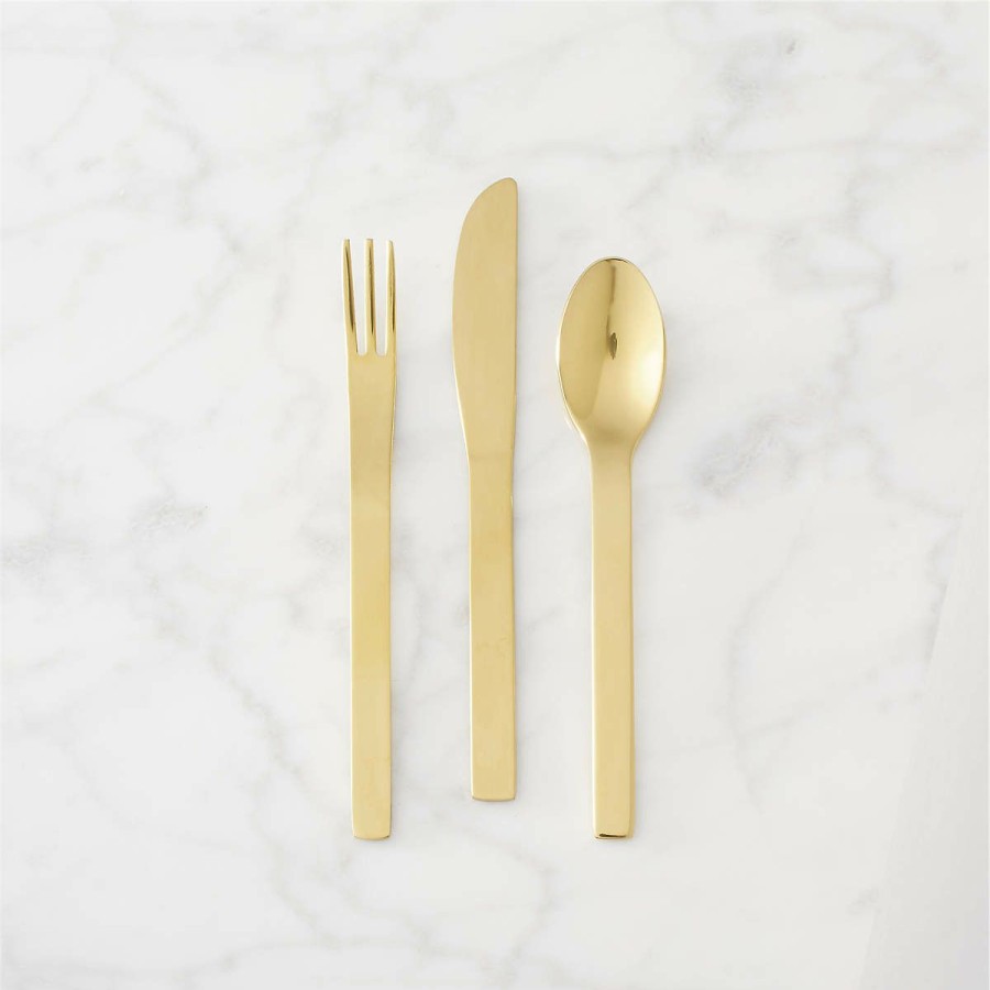 Kitchen & Dining * | Cb2 Reliable Quality Set Of 6 Mini Cocktail Spoons